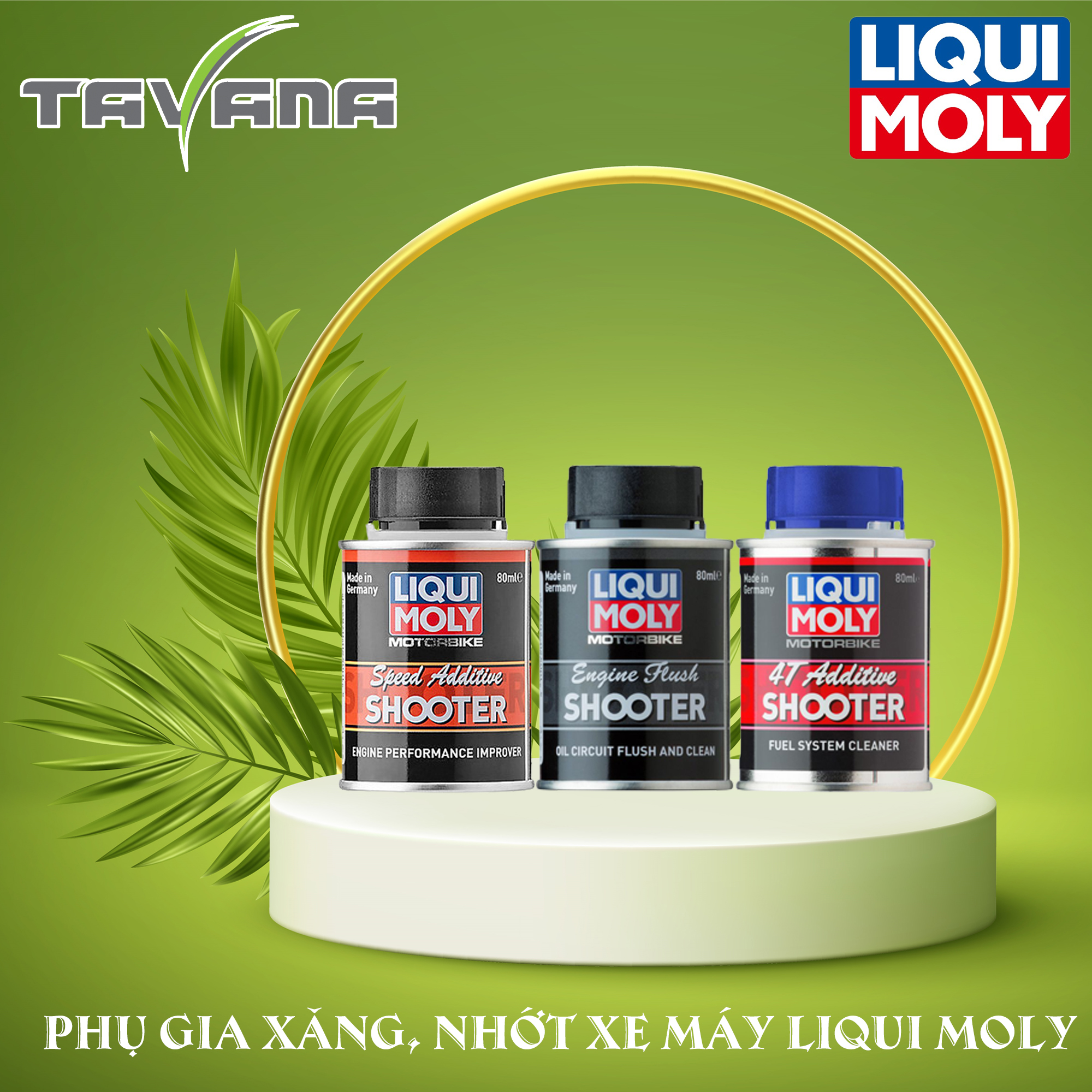 Phụ gia tăng tốc xe máy Nanolight Liqui Moly 7915