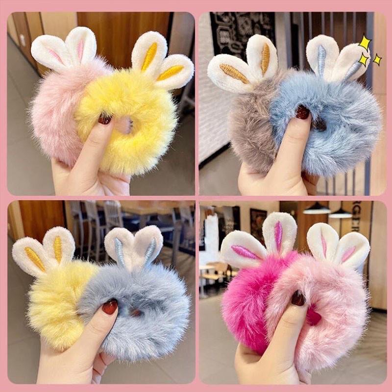 HOT | BUỘC TÓC LÔNG MỀM TAI THỎ SIÊU CUTE | VIDEO THẬT | SHOP BEECOW