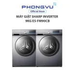 Máy giặt Sharp Inverter 9kg ES-FM90CB - Bảo hành 24 tháng
