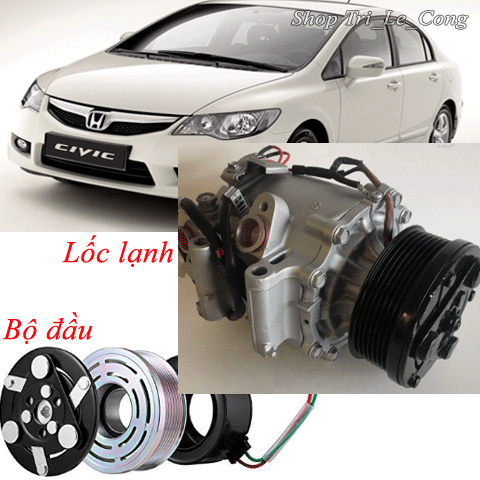 Honda Civic 2006-2011 2010 2008 Car Refrigeration Unit, Air Conditioning Compressor Block, Engine Block, 1.8 2.0 Intake Head Pulley Set Giá 4,291,834 Đồng*Miễn phí vận chuyển