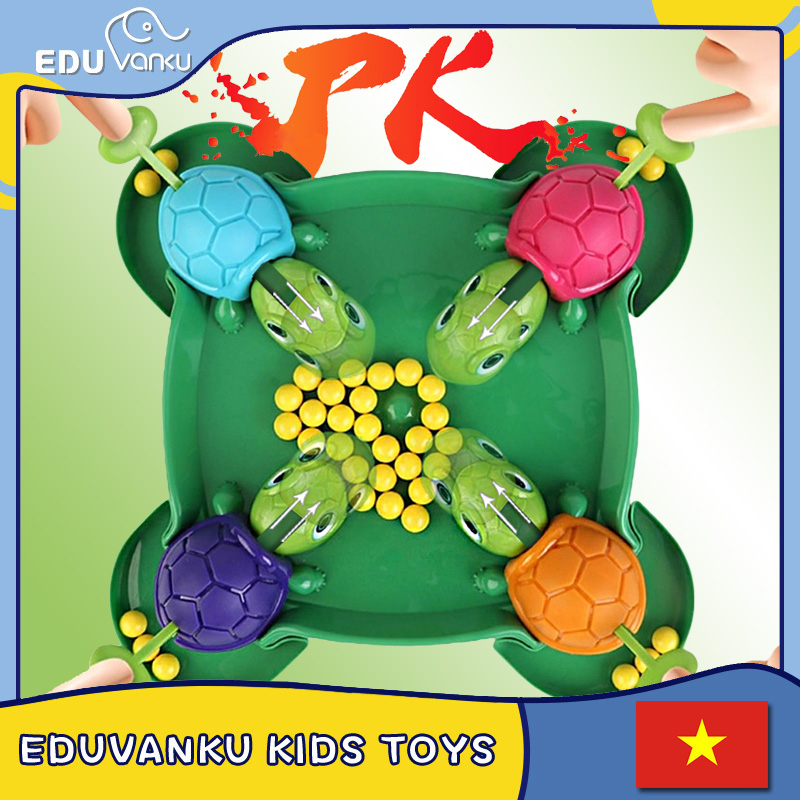 Trò chơi giải trí, Đồ chơi rùa ăn đậu, Bộ Đồ Chơi Tương Tác Với Bé Hình Rùa Dễ Thương, Đồ chơi trẻ em