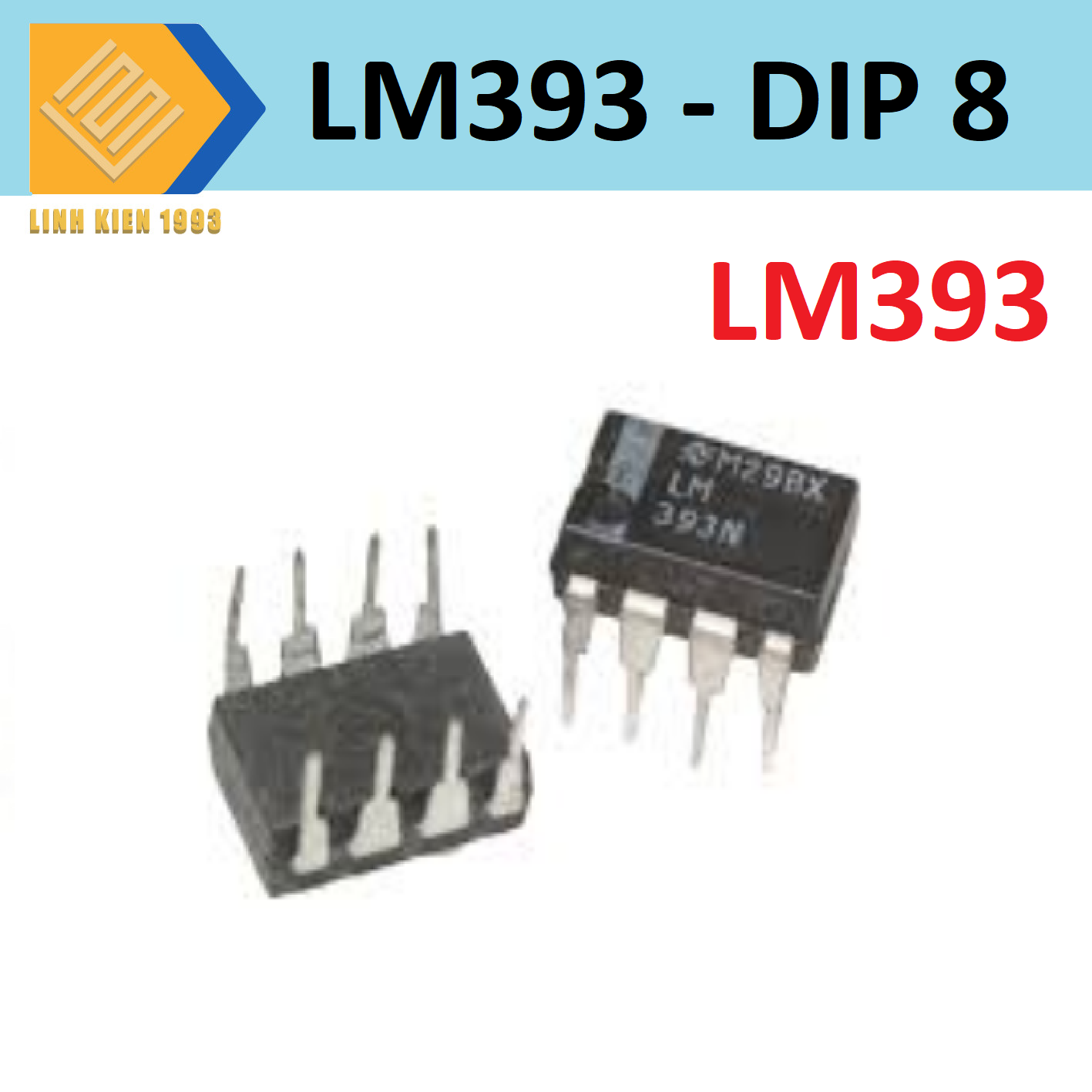 Lm393 ic so sánh dip 8