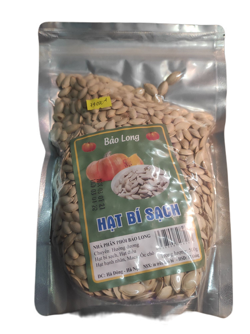 Hạt bí bảo long 500g