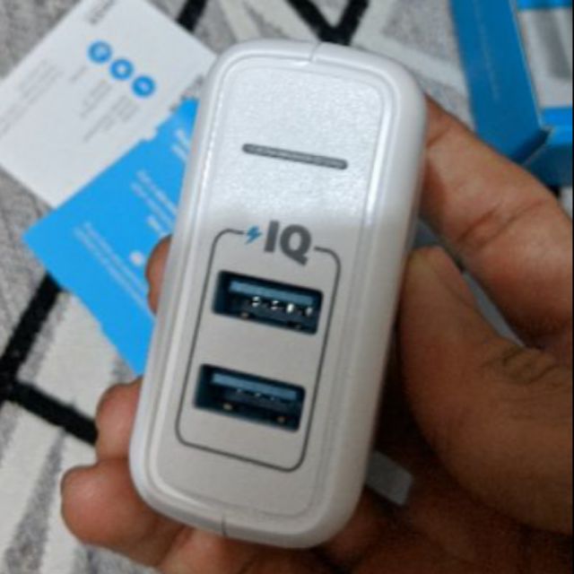 Cốc sạc nhanh Anker Powerport Elite 2 24W A2023 2 cổng cho iPhone iPad iPod Samsung Oppo Xiaomi Nokia Android