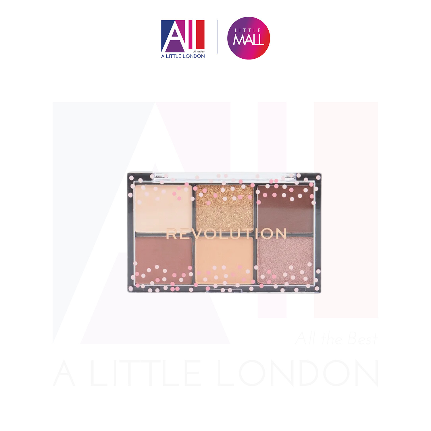 Bảng mắt Makeup Revolution Mini Reloaded Palette Velvet Rose (Bill Anh)