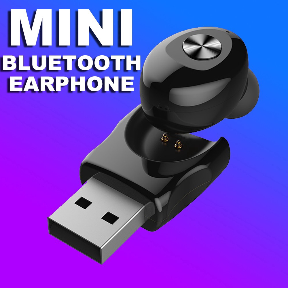 Tai nghe bluetooth thể thao u12 sạc đế usb