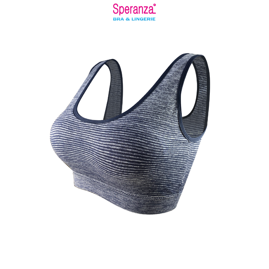 Áo bra thể thao nữ Speranza, vải mềm mại, co dãn, thấm hút mồ hôi, Chị em 45-60kg mặc vừa SPAT