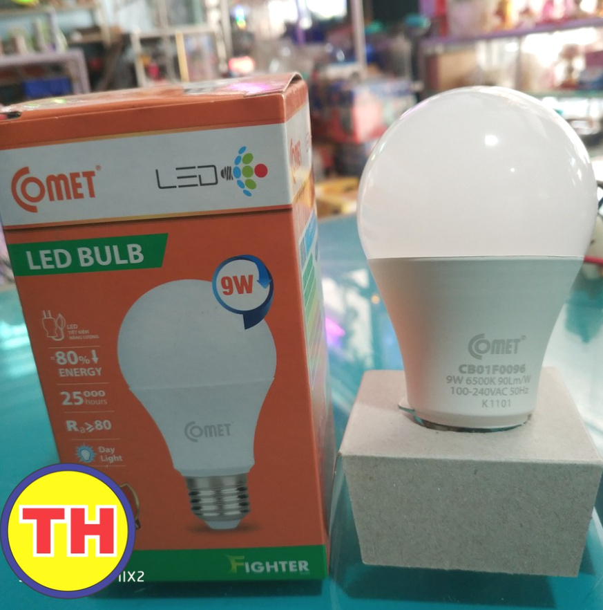 Bóng led buld comet 9w