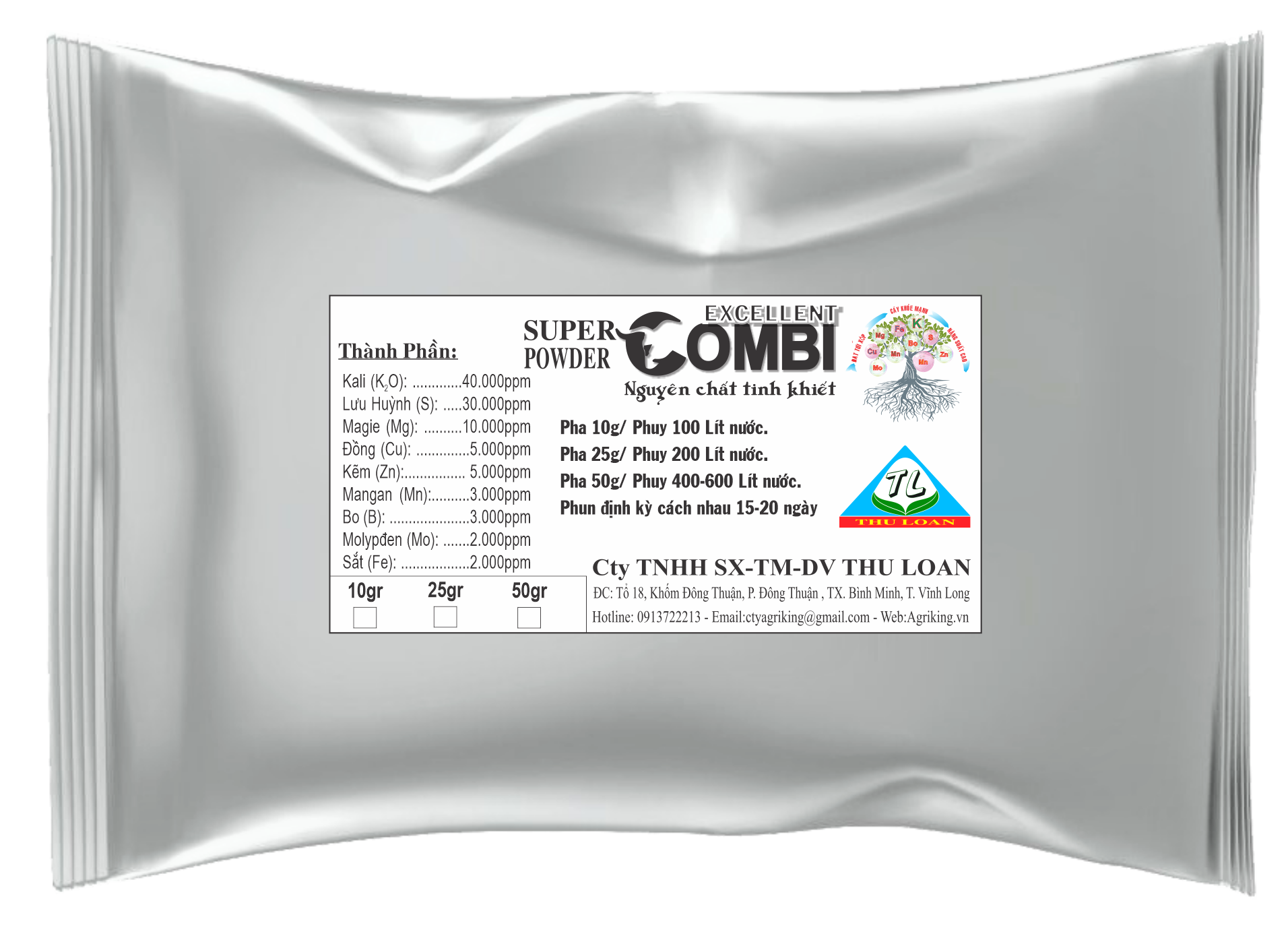 Combi Vi lượng - Combi Chelate Mix Micronutrient Fertilizer