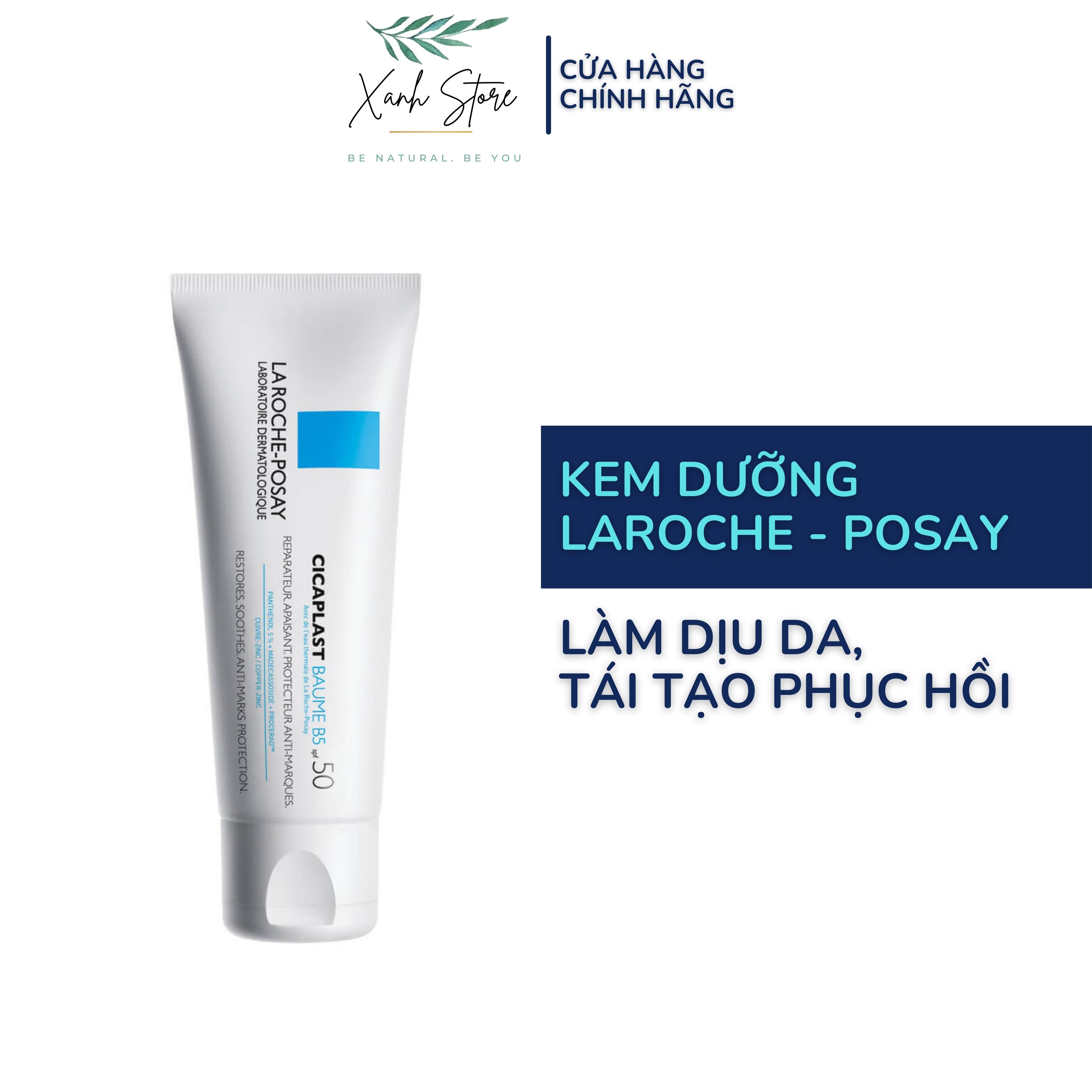 Kem Dưỡng Phục Hồi Làm Dịu Làn Da, Không Gây Kích Ứng B5 La Rocher-Posay