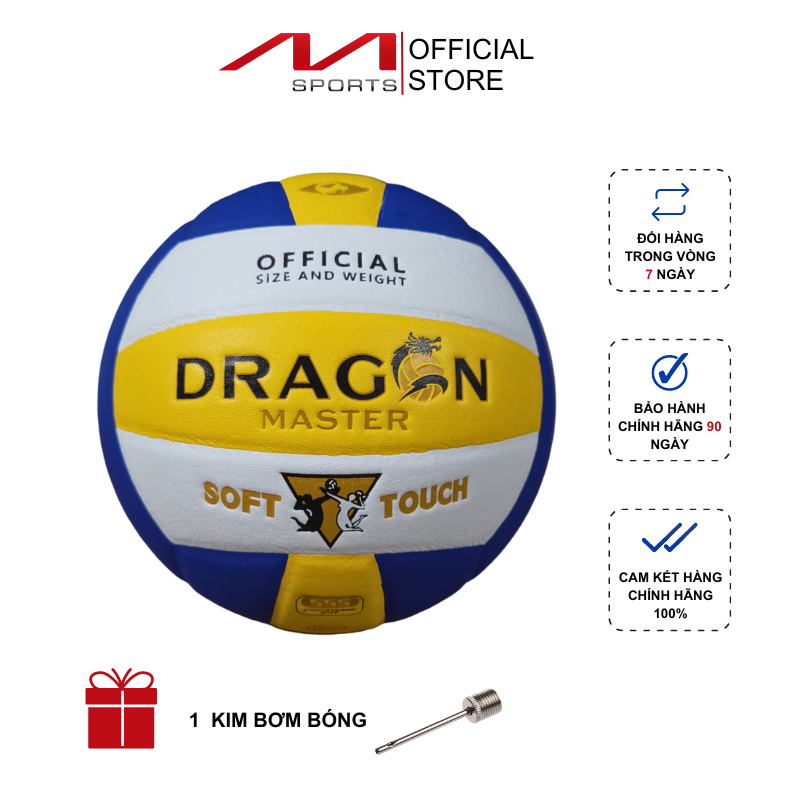 Bóng chuyền da PU CHÍNH HÃNG DRAGON MASTER DG 7400