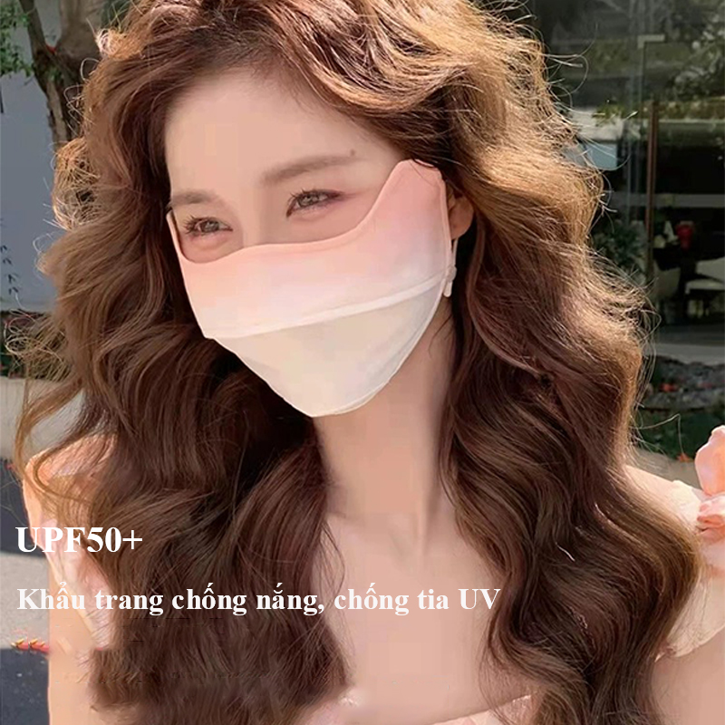 khẩu trang chống UV Khẩu trang chống nắng Khẩu trang vải chống tia cực tím Khẩu trang chống Khẩu Trang Chống Nắng UPF 50+