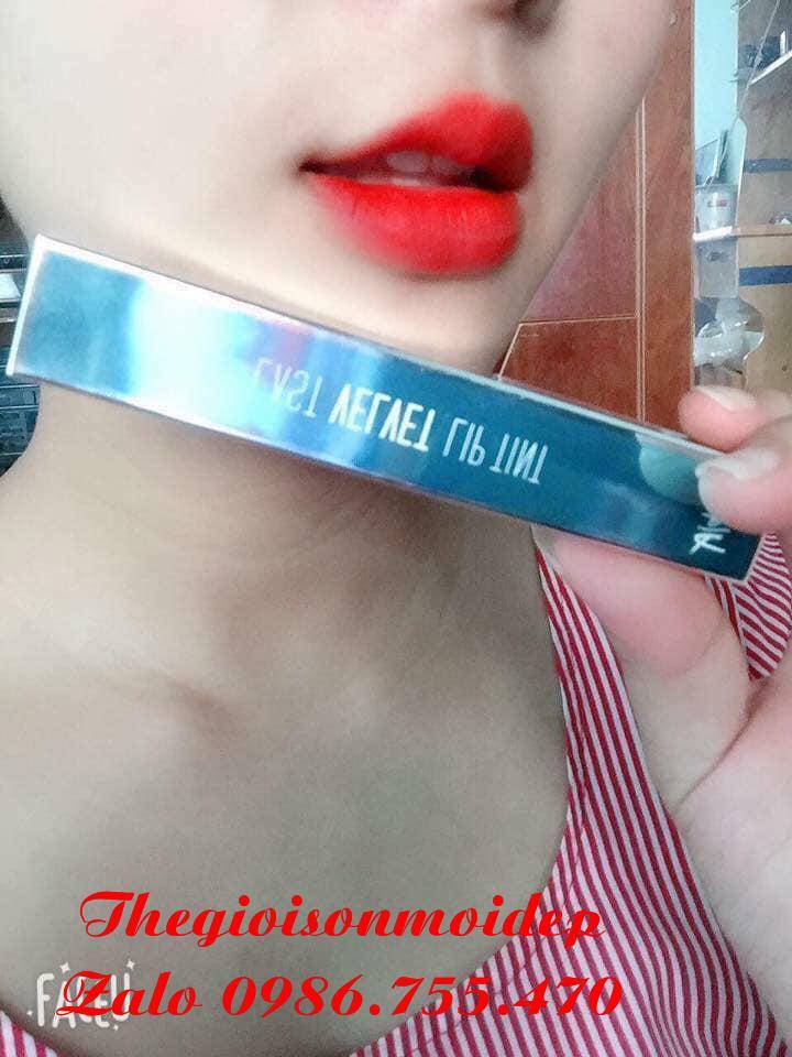 Son kem lì siêu lâu trôi Bbia Last Velvet Lip Tint Version 1 - 02 Extra Bounce