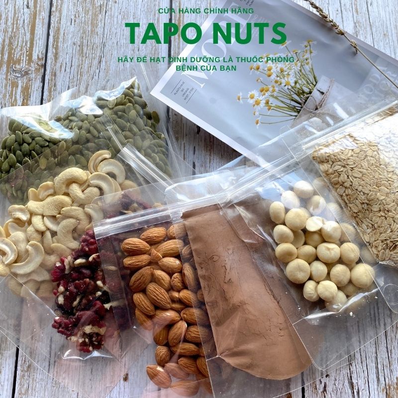 Set mix 7 loại hạt và bột mỗi loại 100g - làm sữa, chế biến đồ ăn