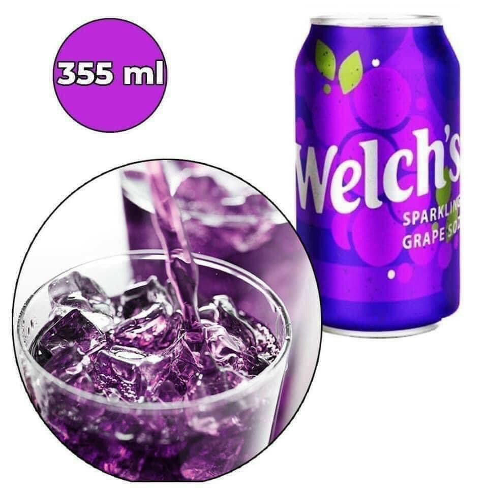 Nước Soda vị Nho 🍇 Welch’s