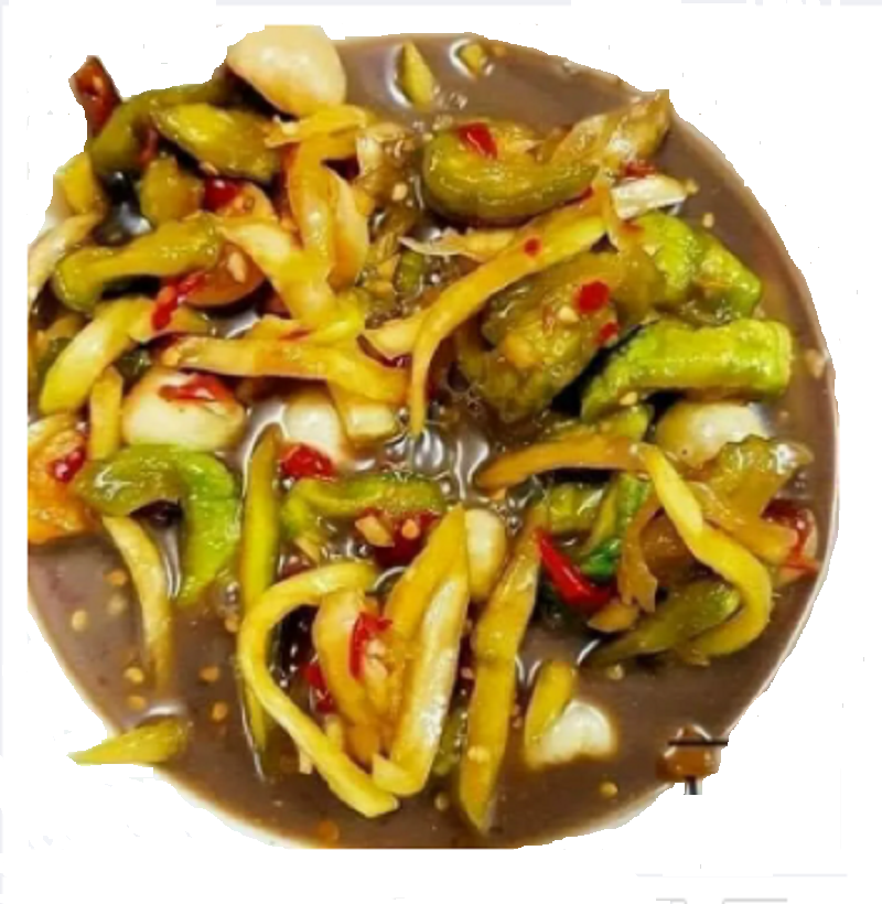 Mắm dưa cà giòn ngon - vựa khô tú sương - mắm dưa cà đà nẵng