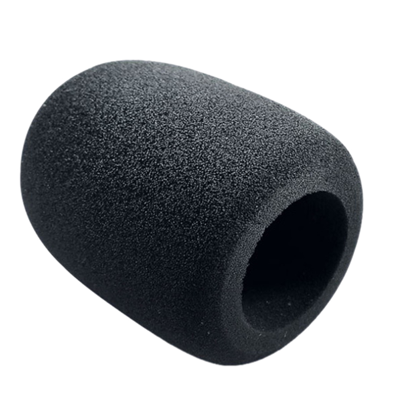 Bengzhar 2 miếng bọc bảo vệ mút xốp Micro Studio màu đen 75x60mm