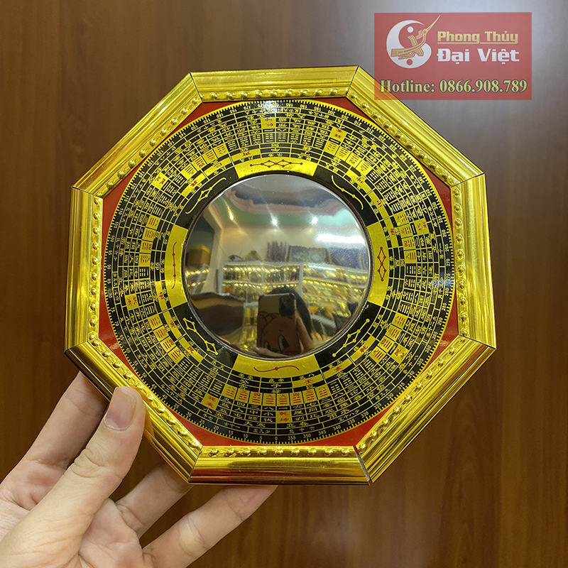 Gương Tiên Thiên Bát Quái Cầu Lồi - Gương La Kinh