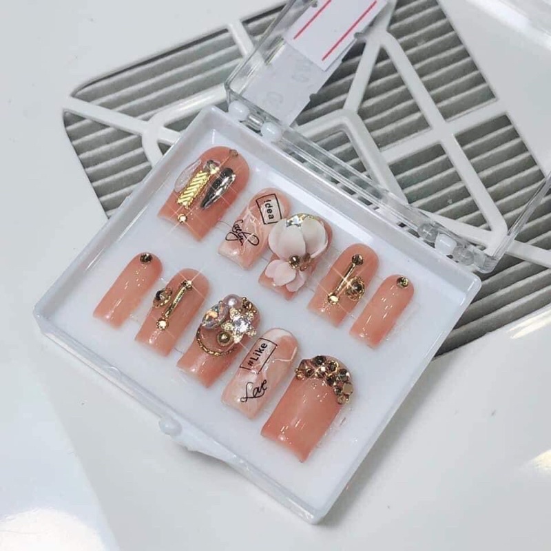 Hộp Nhựa Đựng NailBox Vuông, Chữ Nhật, Hộp Đựng Mi Fan