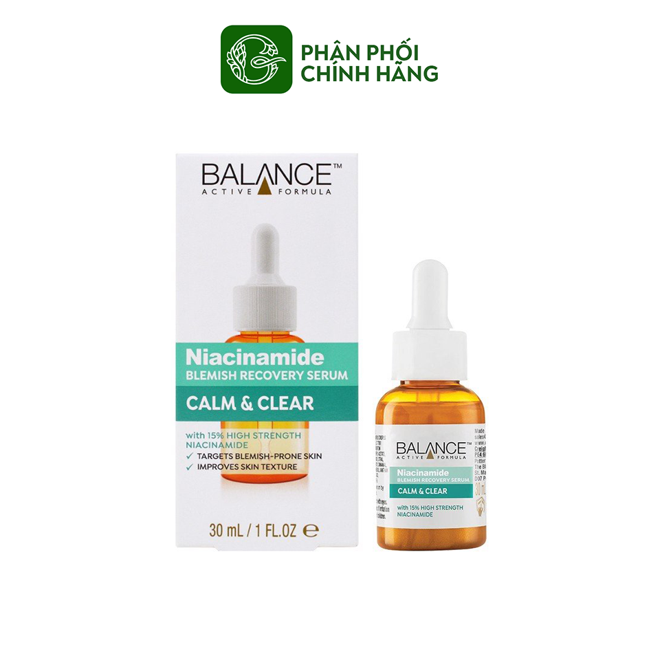 Tinh chất Balance Niacinamide Blemish Recovery Serum 30ml