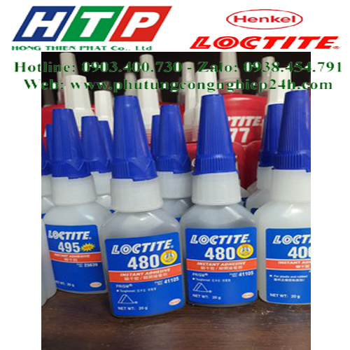 Thông tin kỹ thuật keo loctite 480 - 20gr
