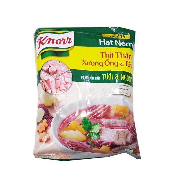 Hạt nêm thịt thăn, xương ống, tủy Knorr gói 1,2kg