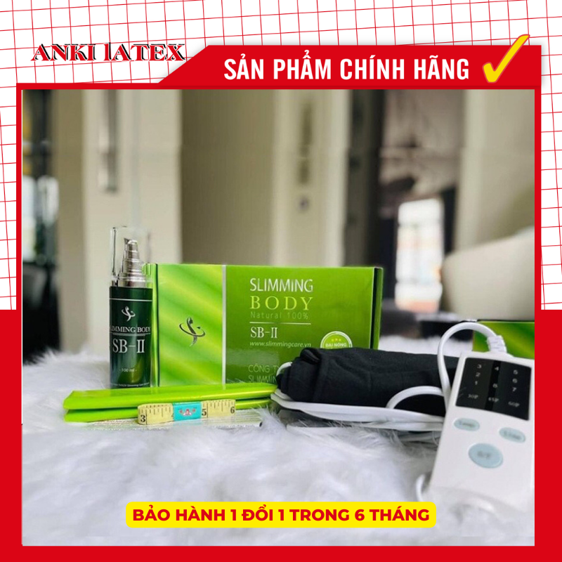 Đai ủ nóng slimming body sb ii, đai quấn nóng hồ ngọc hà