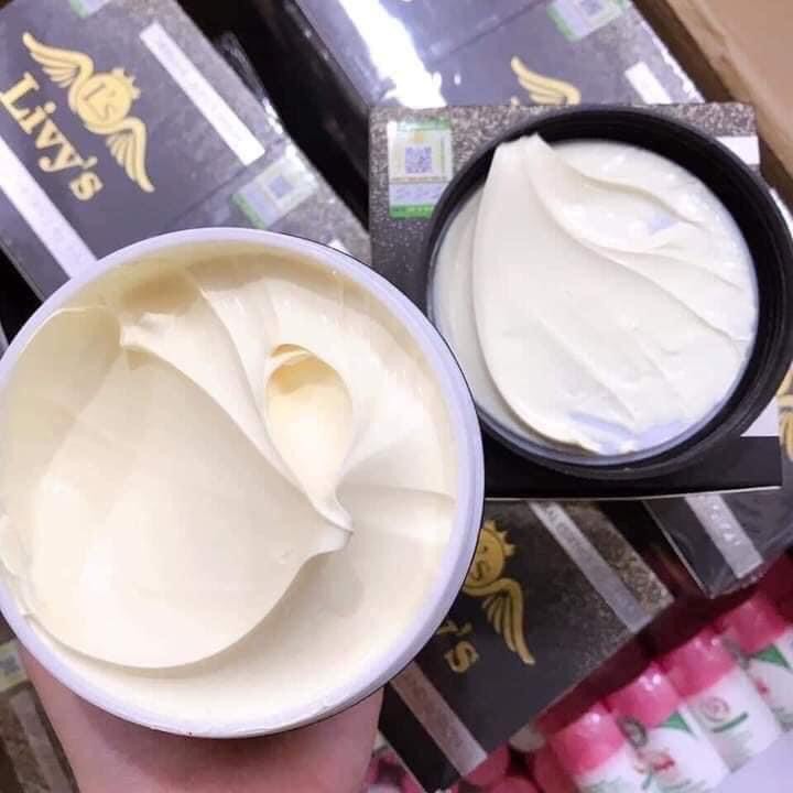 Kem body livy đen dưỡng trắng, trẻ hoá da, giúp da trắng hồng và mịn màng - body livy đen Thái Lam