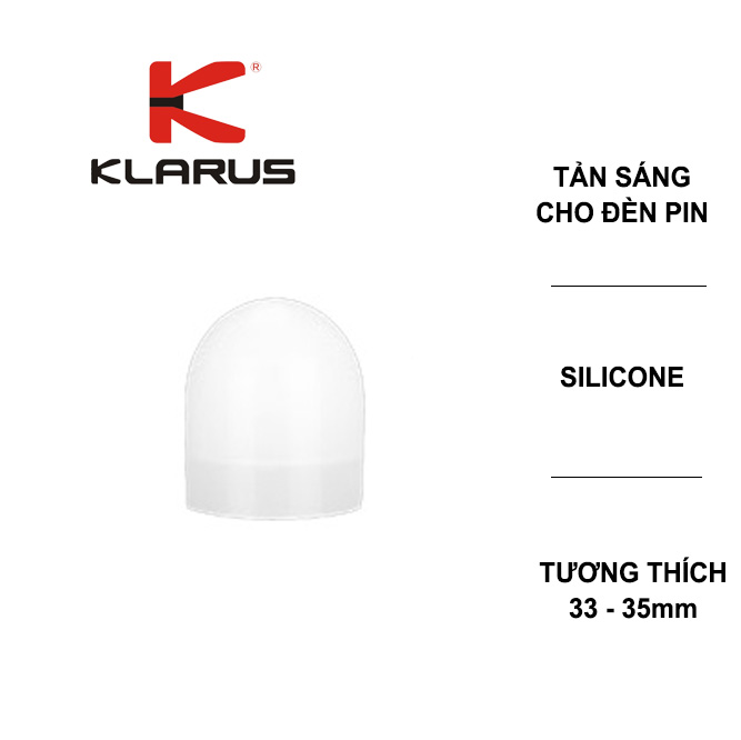 Tản sáng cho đèn pin KLARUS