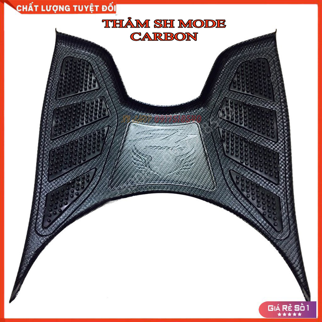 Thảm để chân carbon xe sh mode 2015-2019