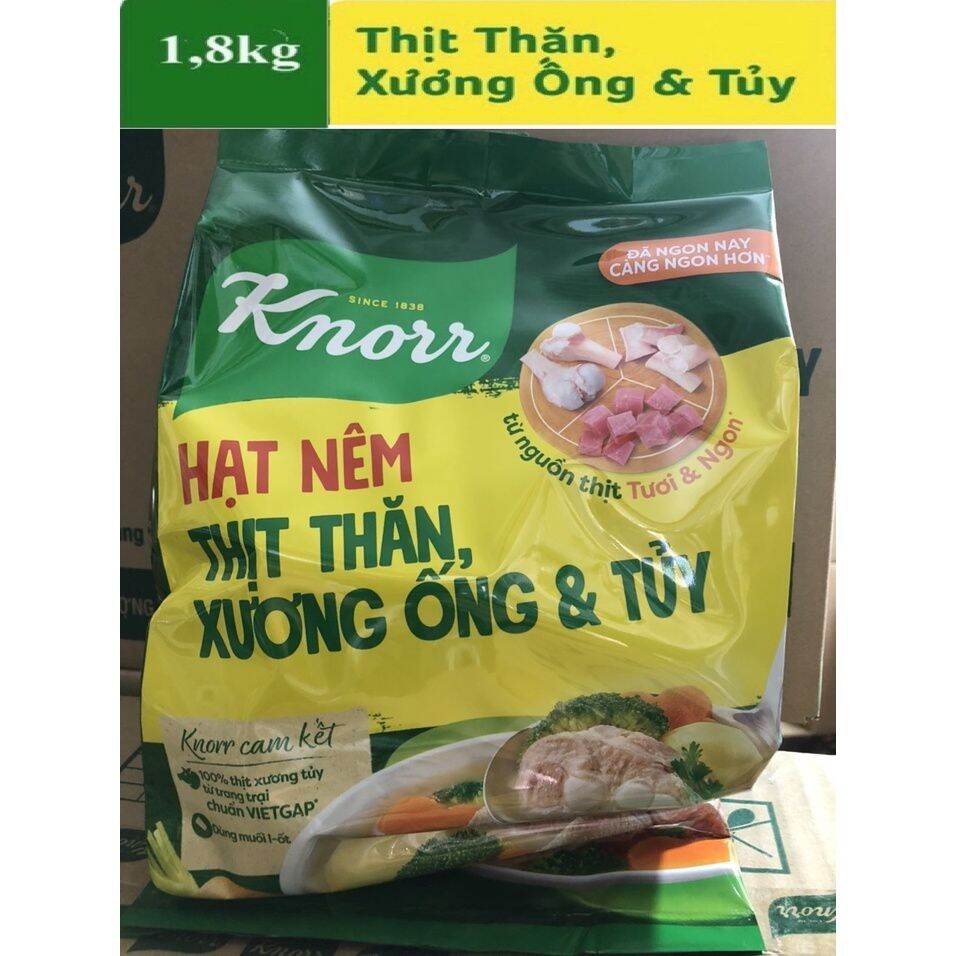 Hạt Nêm Knorr Thịt Thăn Xương Ống & Tủy 1,8kg