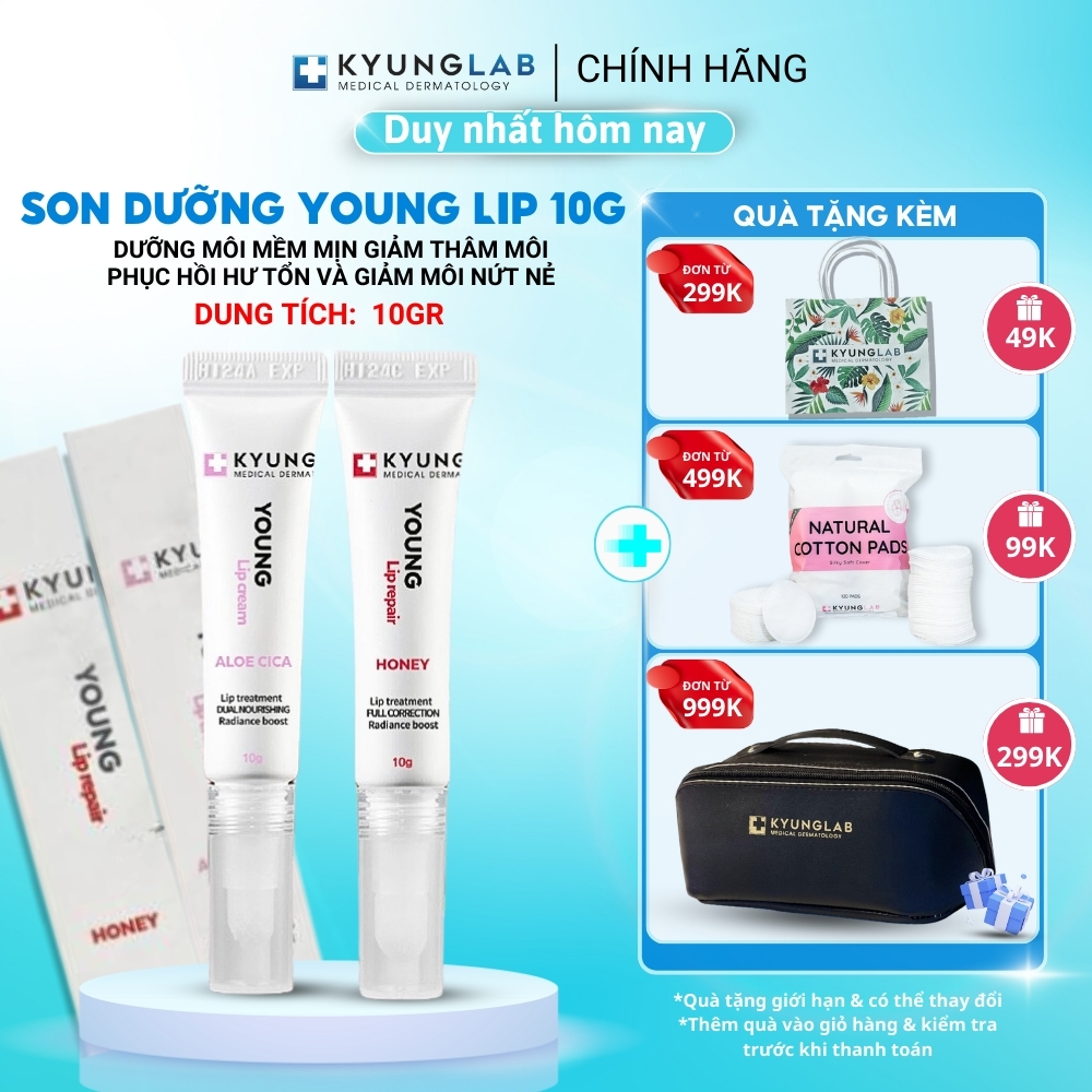 Son dưỡng KyungLab Young Lip dưỡng ẩm phục hồi giảm thâm môi 10g