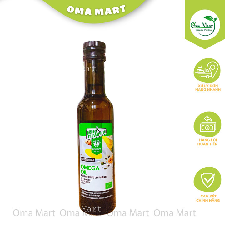Dầu hạt Omega ép lạnh hữu cơ Probios 250ml