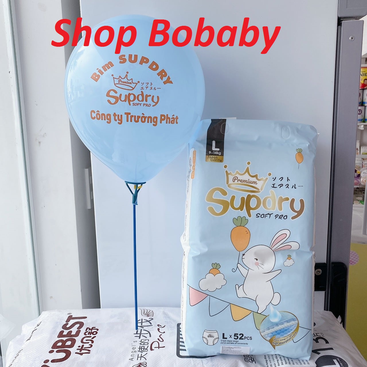 [FREESHIP] Bỉm SUPDRY CAO CẤP size Quần M58, Quần L52, Quần XL46, Quần XXL42,Quần XXXL40 (có tem QR, tem phụ)