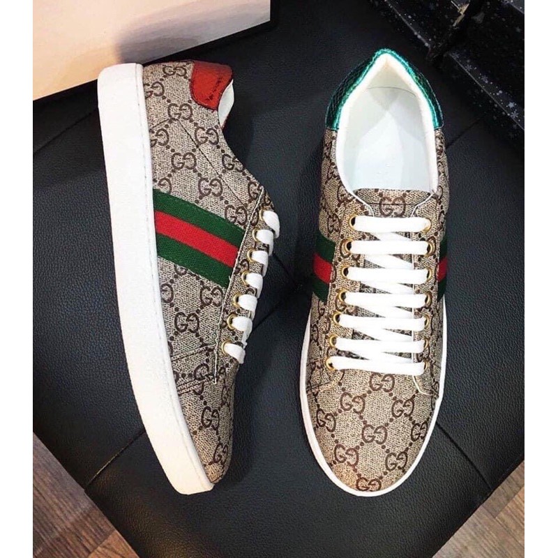 Giày sneakers nam thời trang da gc full size 38-43