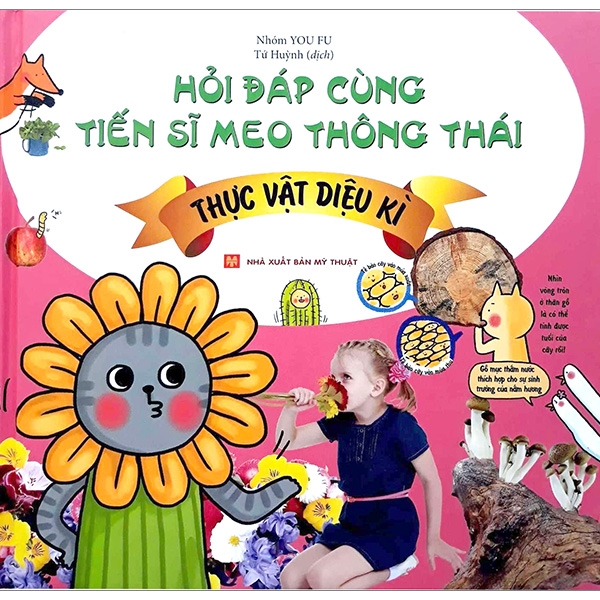 Fahasa - thực vật diệu kỳ - hỏi đáp cùng tiến sĩ meo thông thái