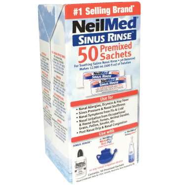 [HCM]BỘT MUỐI RỬA MŨI NEILMED SINUS RINSE (50 gói)