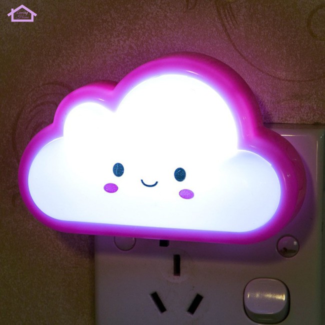 Đèn Ngủ Led 2 Bóng Hình Đám Mây