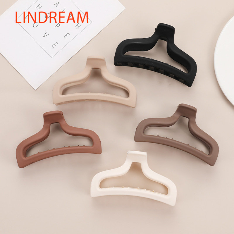LINDREAM Kẹp tóc cá mập kiểu Pháp cổ điển Kẹp tóc thanh lịch cho nữ
