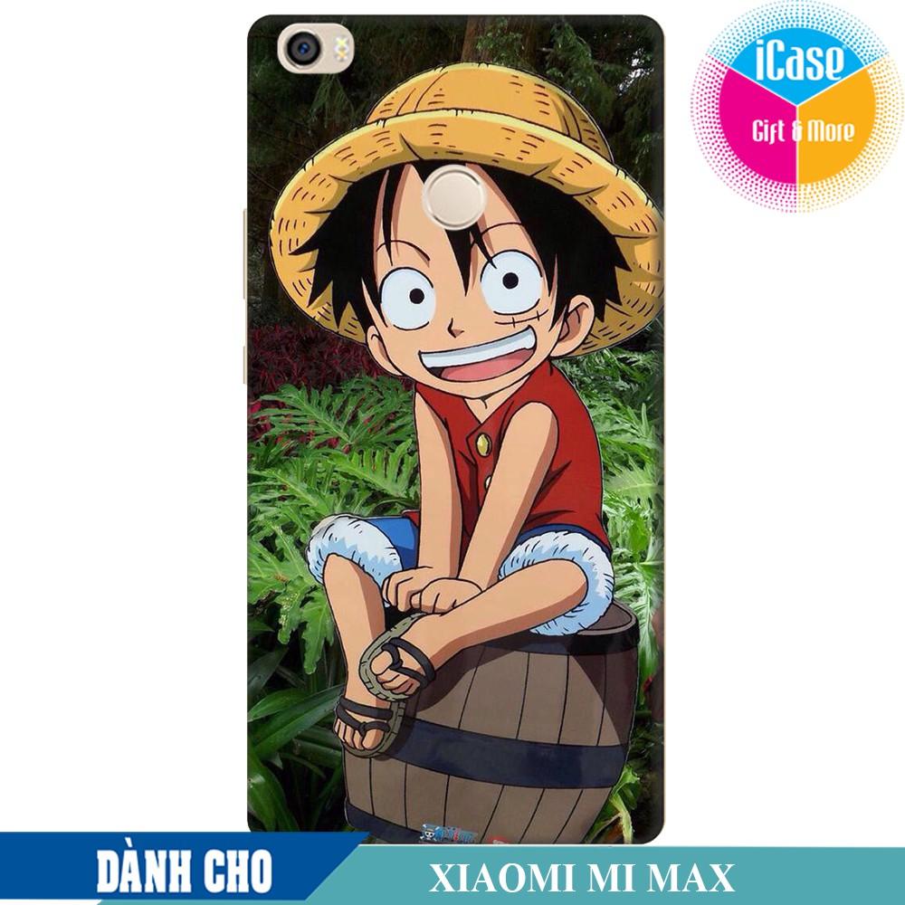Ốp lưng nhựa dẻo dành cho Xiaomi Mi Max in hình Luffy