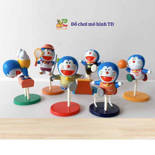 Đồ chơi mô hình Doraemon - Chơi thể thao