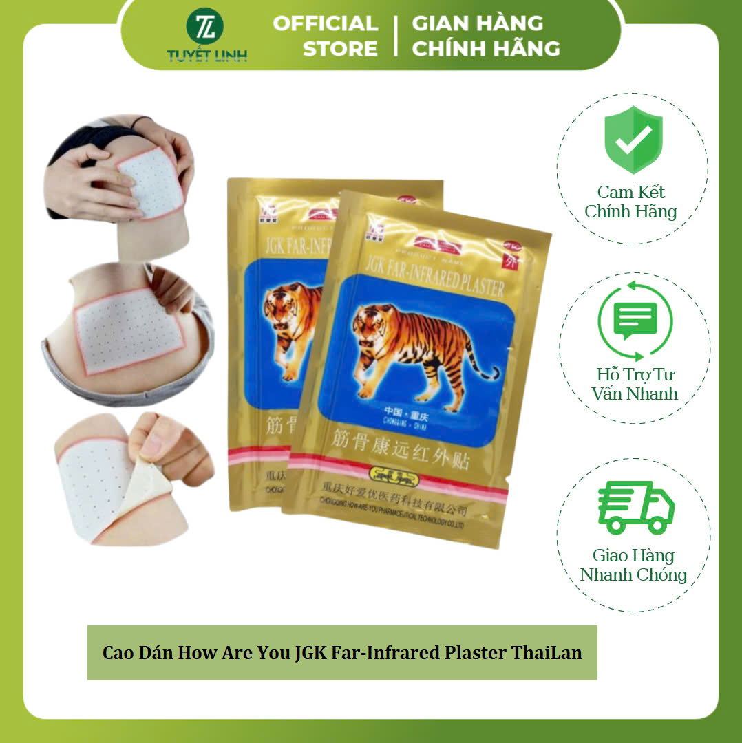 Cao Dán How Are You JGK Far-Infrared Plaster ThaiLan