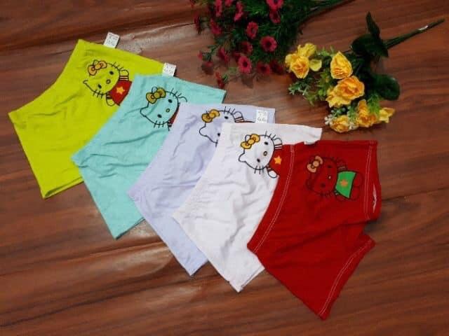 Combo 5 quần lót bé gái size 4 từ 17-19kg