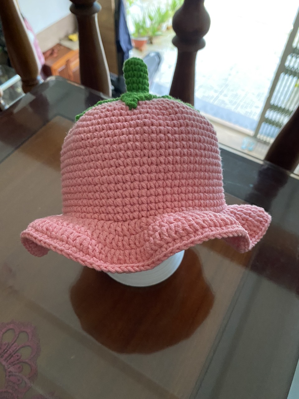 Mũ len handmade cho bé - thêu tên theo yêu cầu