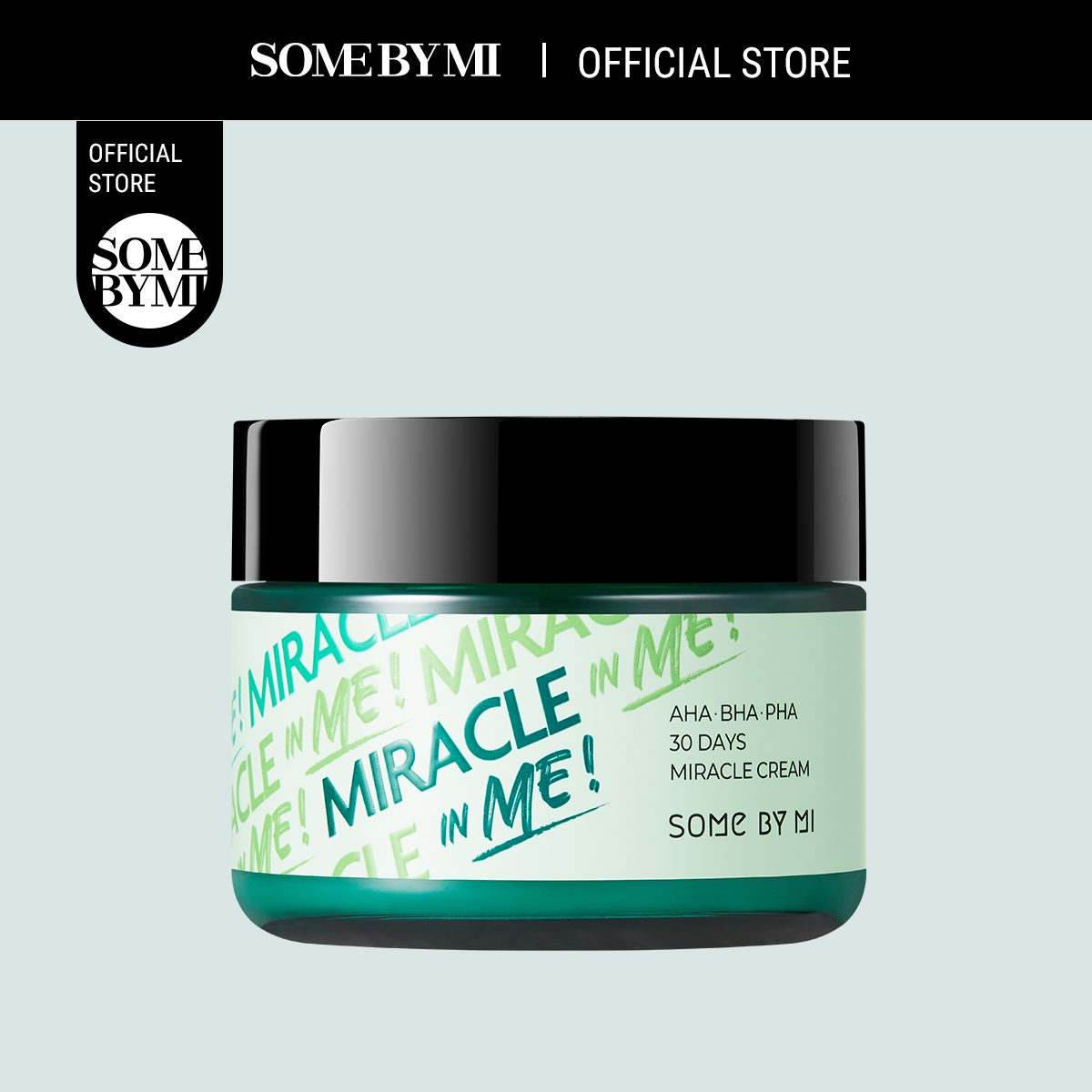   Date T7 2025 - Phiên Bản Giới Hạn  Kem dưỡng Rau má tràm trà Some By Mi AHA-BHA-PHA 30 Days Miracle Cream 60g dịu da cấp ẩm sâu cho da dầu mụn 