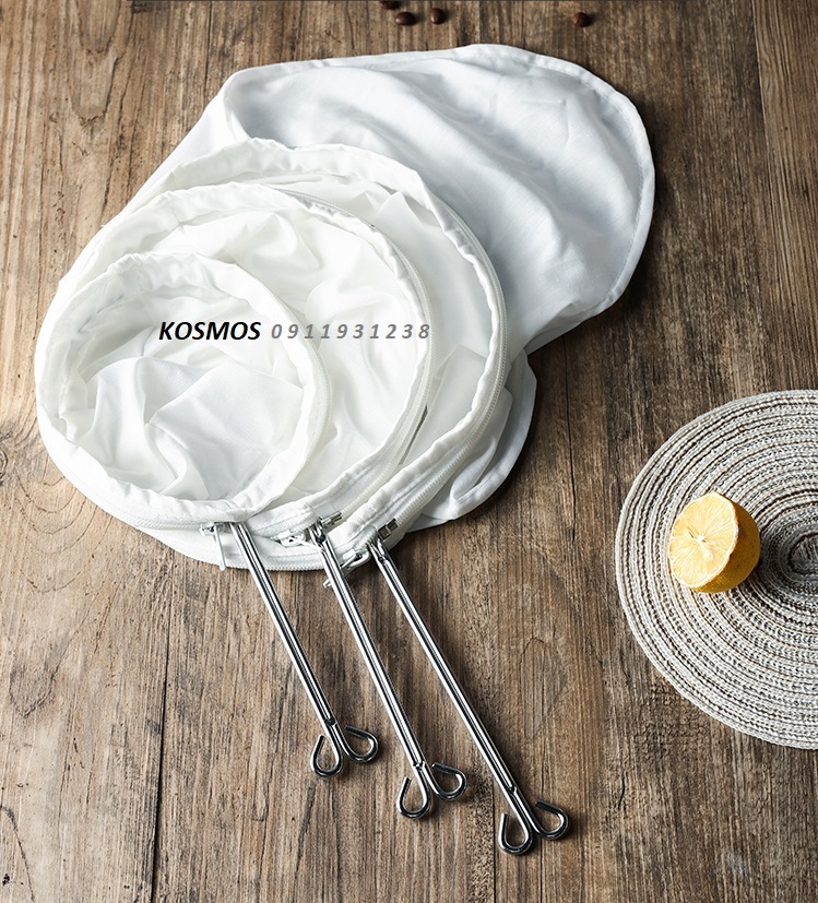 Vợt Lọc Trà Vải , Quai Inox ( 3 Kích Thước )