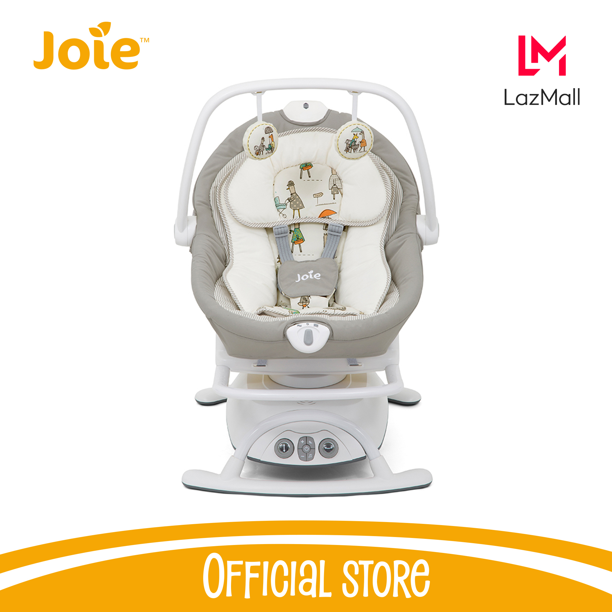 Nôi đưa trẻ em Joie Sansa 2in1