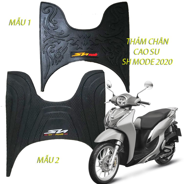 Thảm để chân cao su xe sh mode 2020, bền, dẻo tiện dụng