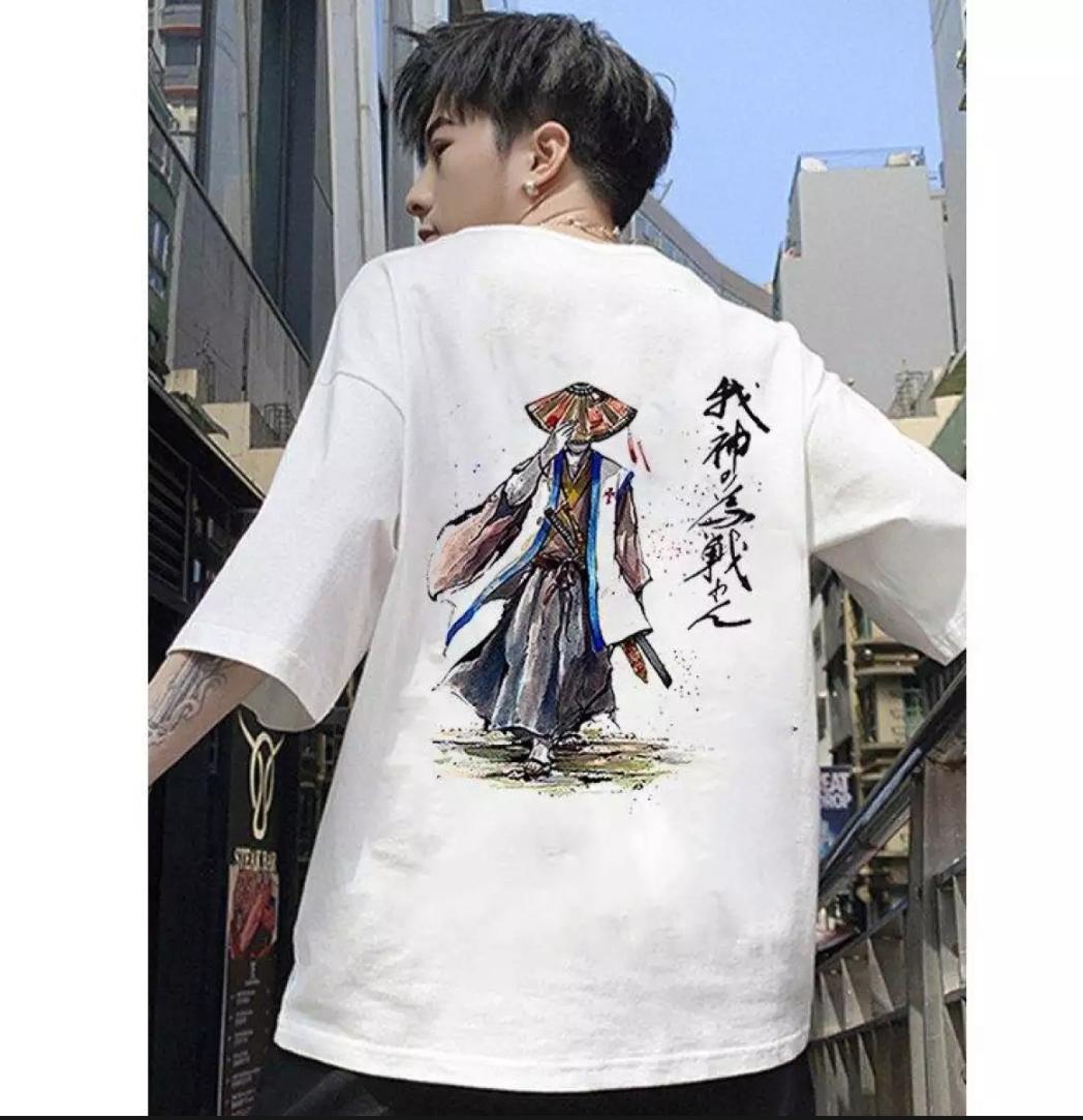 [HCM]Áo thun nam nữ form rộng Nhật Bản in hình mã ITS08 độc đẹp vải dày mịn mát