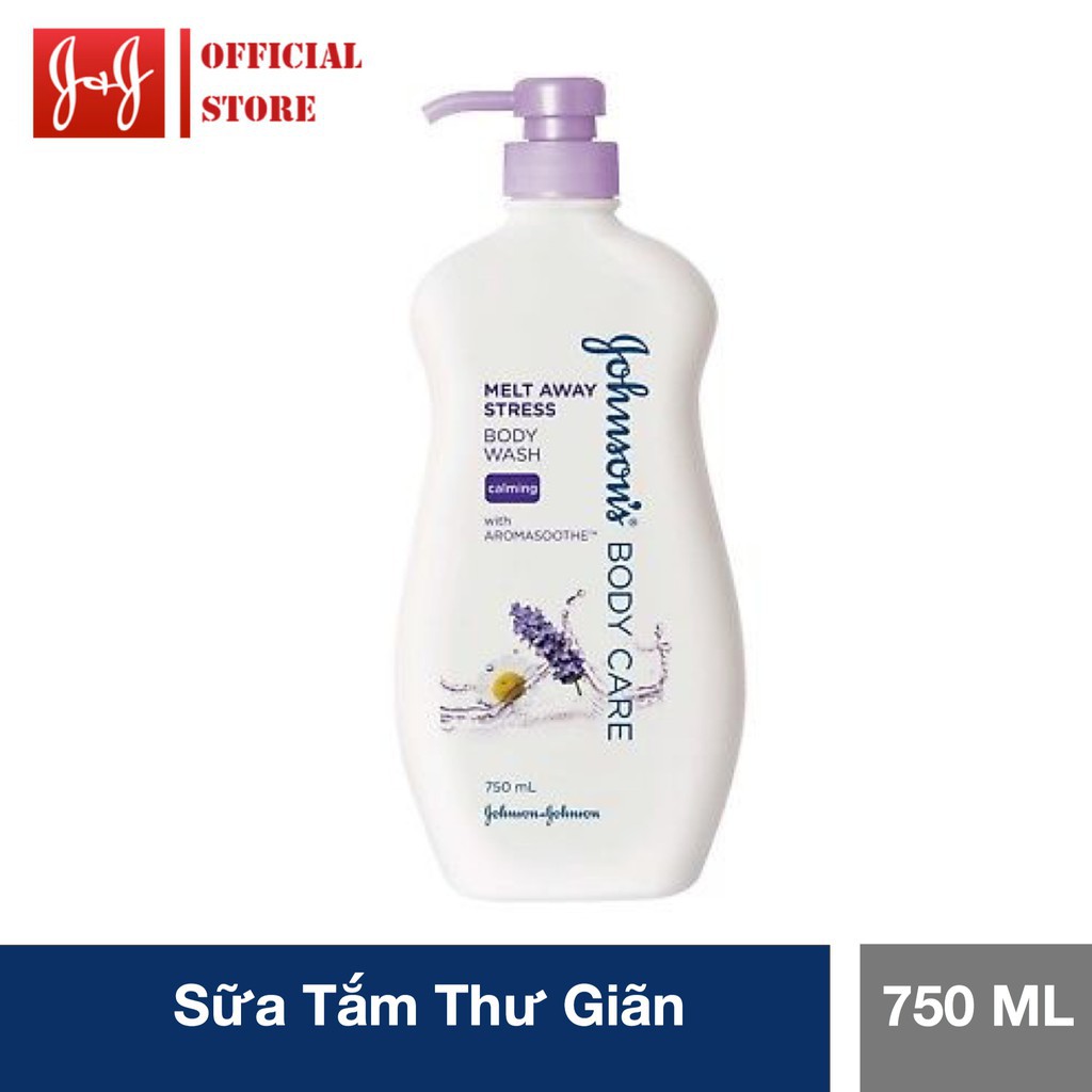 Sữa tắm Johnson's Body Care giảm căng thẳng 750ml